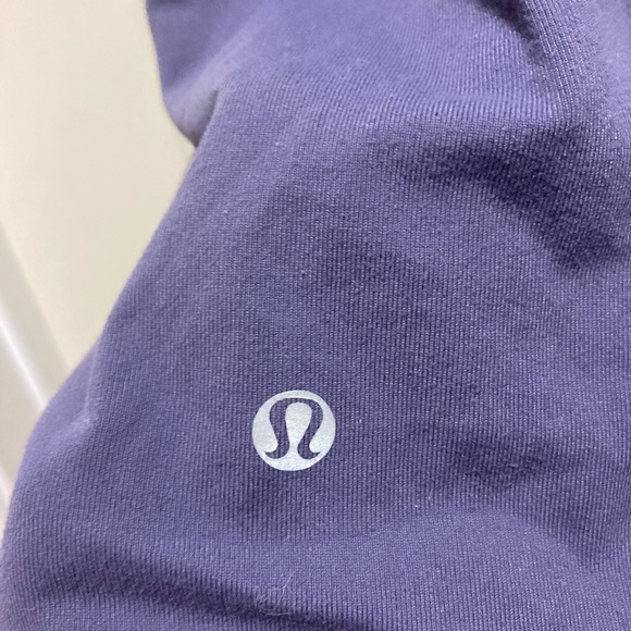 Lululemon purple cross cross straps mesh tank top - Picture 4 of 5